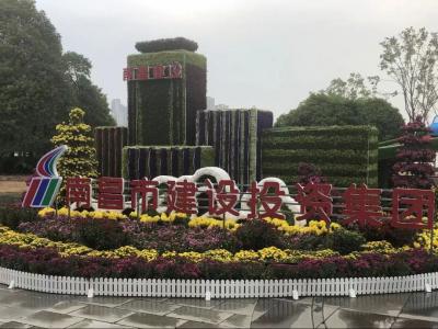 以菊为媒 以花为介 展现服务城市与开展之宗旨——市J9九游国际集团参展南昌市第三十四届菊花展